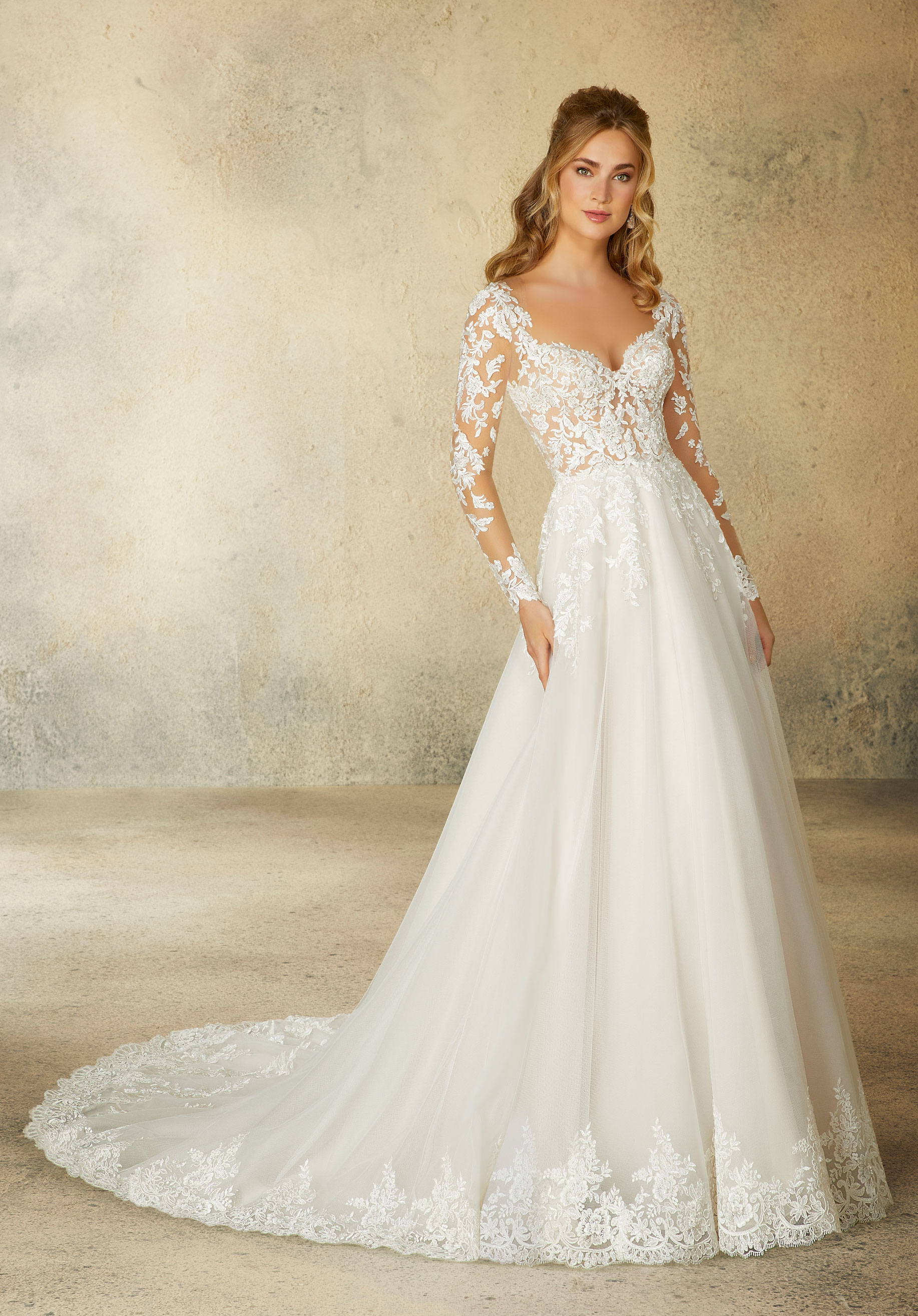 Mori lee outlet 8206